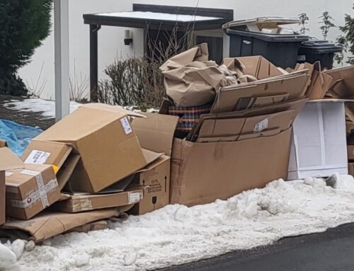 Mit der Bitte um Beachtung: Papier-Beistellmengen in haushaltsüblichen Mengen